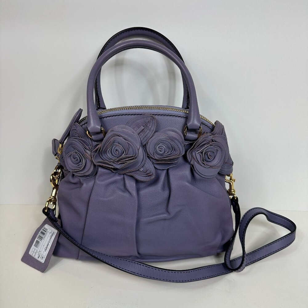 NWT Valentino Garavani rose leather handbag with removable strap